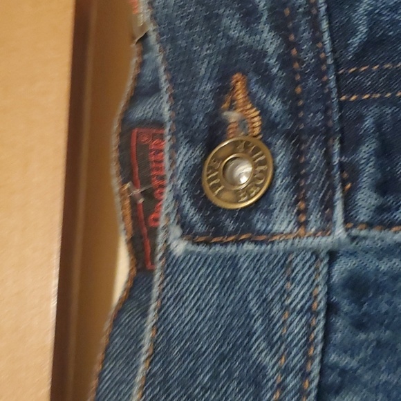 Five Brother jeans men's size 42 x 32 work wear blue demin dark stonewar… - Picture 6 of 11